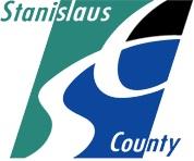 Stanislaus County logo S C in green blue and black